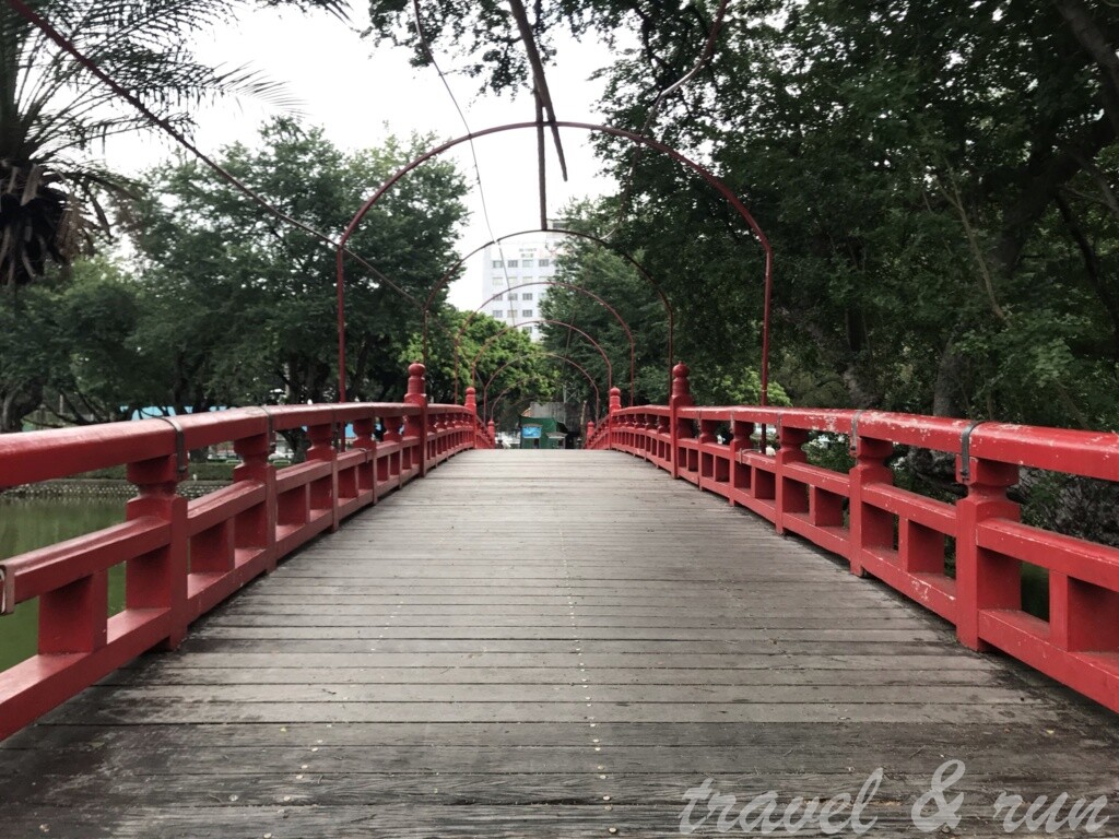 台中公園, 日月湖, 擬寶珠橋, Taichung Park, 台中市